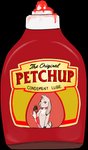 anthro bodily_fluids bottle brand condiment container cum dirty food food_fetish fruit genital_fluids genitals humor inside joke ketchup logo lube male messy orgasm penis plant playing sauce shitpost solo tomato anonymous_artist unknown_artist lagomorph leporid mammal rabbit 2019 alpha_channel meme