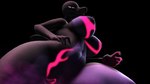 anthro areola big_breasts black_areola black_nipples breasts dominant dominant_female female genitals glowing glowing_genitalia glowing_markings glowing_pussy markings nipples pussy solo argistartist valorlynz_(modeler) nintendo pokemon generation_7_pokemon pokemon_(species) salazzle scalie 3d_(artwork) digital_media_(artwork) hi_res