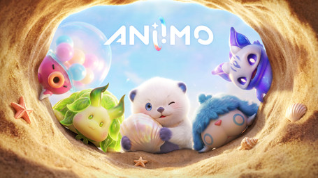 bubble cute_fangs fangs feral feral_focus fur group teeth kings_glory_games aniimo aniimo_(game) aniimo_(species) bear mammal absurd_res hi_res official_art tagme watermark