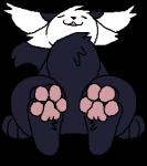 4_toes ambiguous_gender feet female feral foot_fetish foot_focus foot_play hindpaw pawpads paws simple_background solo tail tail_motion tailwag toe_wiggle toes transparent_background avoid_posting dizzymilky dizzy_(dizzymilky) domestic_cat felid feline felis mammal 2019 alpha_channel animated digital_media_(artwork) pixel_(artwork) pixel_animation