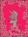 anthro female fur lipstick looking_at_viewer makeup smile solo darkito420 blinky_bill_(series) daisy_dingo canid canine canis dingo mammal digital_media_(artwork) hi_res