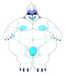 3_toes 4_fingers balls belly big_nipples claws fangs feet fingers flaccid foreskin front_view genitals male musclegut muscular muscular_male navel nipples nude outie_navel overweight overweight_male pecs penis sharp_teeth slightly_chubby solo teeth toes wide_hips sinood1e deltarune undertale_(series) king_spade darkner humanoid monster absurd_res digital_media_(artwork) drawpile_(artwork) full-length_portrait hi_res portrait