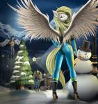 anthro anthrofied butt carrot clothing female food footwear group high_heels looking_back male plant shoes skinsuit snow snowman tight_clothing tree vegetable wings kasaler friendship_is_magic hasbro my_little_pony mythology ms._harshwhinny_(mlp) soarin_(mlp) spitfire_(mlp) surprise_(g4) wonderbolts_(mlp) equid equine horse mammal mythological_creature mythological_equine pegasus pony 2016 hi_res