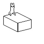 ambiguous_gender falling humor jumping simple_background solo surprised_expression white_background beatchupichu rain_world videocult slugcat 1:1 animated digital_media_(artwork) low_res monochrome pixel_(artwork) pixel_animation short_playtime