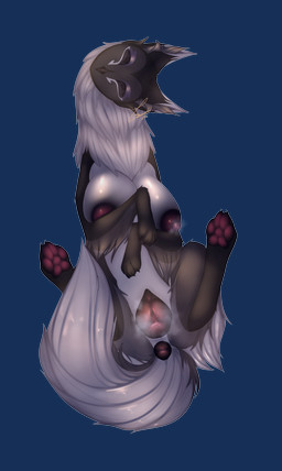 ambiguous_fluids animal_genitalia animal_vulva anus areola beak big_breasts black_body black_eyes black_fur bodily_fluids breasts busty_feral butt canine_genitalia canine_vulva claws clitoris digitigrade ear_tuft eyeshadow facial_markings feathers female feral fur galaxy_eyes genital_fluids genitals glistening grey_body grey_fur head_markings head_tilt holding_breast in_heat inner_ear_fluff looking_at_viewer lowered_head lying makeup markings mouth_closed musk neck_tuft nipples nude on_back pawpads paws plant plump_labia presenting presenting_anus presenting_hindquarters presenting_vulva puffy_nipples raised_leg red_pawpads simple_background solo tail tail_between_legs toe_claws transparent_background tuft vaginal_fluids vulva wet white_body white_fur nelly's_illustrations vanya_(nelly's_illustrations) avian barn_owl bird canid canine canis grimowl hybrid mammal owl tyto tytonid wolf absurd_res alpha_channel digital_media_(artwork) hi_res
