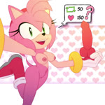 1:1 34frames accessory amy_rose animated anthro areola bracelet breasts clothing eulipotyphlan eyelashes female footwear fur genitals gloves green_eyes hair_accessory hairband handwear head_tuft heart_background hedgehog holding_object holding_sex_toy jewelry looking_at_viewer mammal nipples no_sound nude on_one_leg open_mouth open_smile pink_areola pink_body pink_fur pink_nipples pussy red_clothing red_footwear red_sex_toy red_shoes sega sex_toy shoes short_playtime simple_background smile solo sonic_the_hedgehog_(series) standing tan_body tan_fur thick_thighs tuft webm white_background white_clothing white_gloves white_handwear wide_hips