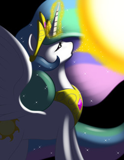blue_hair crown cutie_mark detailed_background feathered_wings feathers female feral green_hair hair headgear horn long_hair multicolored_hair purple_hair solo sun tiara toony white_body white_feathers wings kloudmutt friendship_is_magic hasbro my_little_pony mythology princess_celestia_(mlp) equid equine mammal mythological_creature mythological_equine winged_unicorn digital_media_(artwork)
