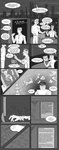 anthro clothed clothing convenient_censorship female fully_clothed male pornography pose sound_effects teasing text unprofessional_behavior alexandryuz paradox_interactive stellaris alien human mammal mammalian_(stellaris) mammalian_3 2020 absurd_res comic english_text hi_res monochrome