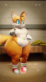 2_tails anthro big_butt black_nose blue_body blue_eyes blue_fur bottom_heavy bouncing_butt butt butt_jiggle dialogue dildo duo electronics femboy fur genitals green_eyes huge_butt jiggling loud_noise loud_sex machine male male_focus malfunction moan multi_dildo multi_genitalia multi_penis multi_tail nude nude_anthro nude_male offscreen_character overweight penis phone questionable_consent recording ring sex sex_toy shocked tail thick_thighs wide_hips worried yellow_body yellow_fur sound_warning vulkyasha sega sonic_the_hedgehog_(series) miles_prower sonic_the_hedgehog canid canine eulipotyphlan fox hedgehog mammal 3d_(artwork) 3d_animation 9:16 animated digital_media_(artwork) hi_res long_playtime sound voice_acted webm