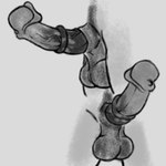 1:1 absurd_res anatomically_correct anatomically_correct_genitalia anatomically_correct_penis animal_genitalia animal_penis anthro balls big_balls big_penis close-up curved_penis equid equine equine_genitalia equine_penis faceless_character faceless_male flared_penis genitals heavy_balls hi_res horse huge_penis male mammal medial_ring monochrome mottled mottled_genitalia mottled_penis penis penis_shot saggy_balls sheath solo spunkhound thick_penis vein