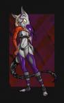 anthro breasts clothing female fishnet_clothing hair lace latex long_hair looking_at_viewer solo sticky_tape whiskers yellow_eyes ascar_angainor alchemy_(ascar_angainor) domestic_cat felid feline felis mammal 2016 hi_res