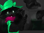2018 4:3 4_fingers 4_toes absurd_res anthro barefoot black_body black_fur bodily_fluids boots bottomless bovid butt caprine claws clothed clothing color_edit colored cute_fangs deltarune dripping eyelashes eyewear fangs feet fingers fooooly foot_fetish foot_focus footwear fur fur_tuft glasses glowing glowing_eyes goat green_clothing grey_background half-closed_eyes hand_on_face happy hat head_tuft headgear headwear heart_symbol hi_res humanoid_feet lying male mammal multiple_poses musk narrowed_eyes open_mouth open_smile partially_clothed pink_tongue plantigrade pose ralsei reclining red_clothing robe scarf simple_background sitting smile soles solo steam sweat sweatdrop teeth third-party_edit toe_claws toes tongue tuft undertale_(series) white_eyes wizard_hat
