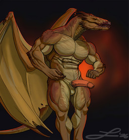 anthro barazoku building death house hyper male muscular solo the_house_of_the_dragon thrones vermithor wings lakhanto game_of_thrones mythology dragon mythological_creature mythological_scalie scalie unknown_species