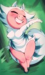 2024 3:5 anthro biped blush breasts clothed clothing domestic_pig eyes_closed female hi_res illumination_entertainment mammal nipple_outline pink_body rosita_(sing) sing_(movie) solo suid suina sus_(pig) thick_thighs wide_hips wildblur
