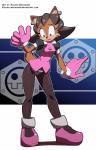 5_fingers alternate_species anthro big_hands biped blue_eyes brown_hair clothing female fingers footwear fur furrification gloves hair handwear open_mouth shoes solo kojiro-brushard capcom mega_man_(series) mega_man_legends tron_bonne chipmunk ground_squirrel mammal rodent sciurid 2018 hi_res