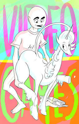 ankle_tuft bald bestiality butt clothed clothing duo eyebrows female female_on_human feral hair horn human_on_feral interspecies leg_tuft male male/female male_on_feral raised_eyebrow sex shirt smile text toony topwear tuft white_hair captainjingo 4chan mythology phoebe_and_her_unicorn /v/ anonymous marigold_(heavenly_nostrils) classical_unicorn equid equine human mammal mythological_creature mythological_equine unicorn english_text hi_res