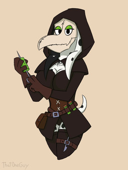 animal_mask anthro beak_mask bedroom_eyes belt black_body black_fur breasts brown_clothing clothing corset eyelashes female fur gloves green_liquid green_makeup handwear hood lingerie long_ears looking_at_viewer markings mask medical_instrument narrowed_eyes plague_doctor pouch_(clothing) scalpel scientific_instrument seductive simple_background solo spots spotted_body surgical_instrument syringe tail thick_thighs tight_clothing topwear vial white_body white_fur slightlyarousedguy 101_dalmatian_street 101_dalmatians disney delilah_(101_dalmatians) canid canine canis dalmatian domestic_dog mammal 3:4 hi_res shaded watermark