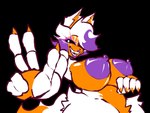 anthro big_breasts breasts female fingers fluffy gesture hand_gesture lipstick looking_at_viewer makeup nipples nude solo tail stormkinght five_nights_at_freddy's five_nights_at_freddy's_world scottgames lolbit_(fnaf) canid canine fox mammal 2023 4:3 alpha_channel digital_media_(artwork) hi_res