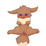 1:1 3_toes blue_eyes blush bodily_fluids brown_body brown_fur canid canine chest_tuft cute_fangs disembodied_penis duo eevee feet female female_focus female_penetrated feral fur generation_1_pokemon genital_fluids genitals half-closed_eyes male male/female male_penetrating male_penetrating_female mammal narrowed_eyes nintendo open_mouth pawpads penetration penile penile_penetration penis penis_in_pussy pokemon pokemon_(species) pussy_juice_on_tail sex snout solo_focus spread_legs spreading steel_cat tail toes tongue tuft vaginal vaginal_fluids vaginal_penetration