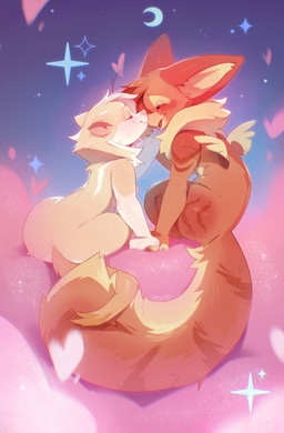 anthro beak blush claws duo eyes_closed female female/female fluffy fluffy_tail fur hand_holding happy head_tuft heart_symbol long_ears love open_mouth orange_body orange_fur pink_cloud pink_nose rear_view sitting small_ears small_wings smile tail tail_hug tan_body tan_fur tuft white_body white_fur wings yellow_body yellow_fur ulitochka avian bird dasyurid dasyuromorph mammal marsupial tasmanian_devil 2023 colored digital_drawing_(artwork) digital_media_(artwork) hi_res shaded