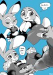 after_sex animal_genitalia animal_penis anthro anus bent_over blush bodily_fluids canid canine canine_genitalia canine_penis cervix clothing coolblue cum cum_in_pussy cum_inside disney duo female fox gaping gaping_pussy genital_fluids genitals heart_symbol judy_hopps lagomorph leporid looking_back male male/female mammal nick_wilde offscreen_character penis pussy rabbit scut_tail short_tail simple_background sweat tail text torn_clothing zootopia