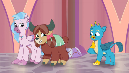 blue_eyes dancing female feral flying green_eyes group group_hug heart_symbol hug hugging_another male membrane_(anatomy) membranous_wings orange_body purple_eyes wings prixy05 european_mythology friendship_is_magic greek_mythology hasbro mlp_g5 my_little_pony mythology gallus_(mlp) ocellus_(mlp) sandbar_(mlp) silverstream_(mlp) smolder_(mlp) yona_yak_(mlp) avian bovid bovine changeling dragon earth_pony equid equine gryphon hippogriff horse mammal mythological_avian mythological_creature mythological_scalie pony reformed_changeling scalie yak animated hi_res