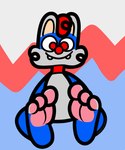 3_toes anthro canid canine feet foot_focus hindpaw humanoid_feet karadical male mammal paws plantigrade solo toes