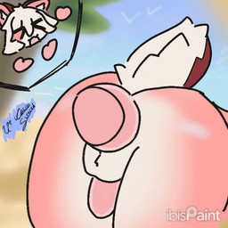 anal anal_penetration anthro balls duo genitals male male/male penetration penis solo colin_slenced deer mammal 1:1 animated