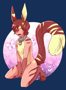 anthro biped collar eyes_closed femboy kneeling lock male nude open_mouth padlock padlocked_collar simple_background solo transparent_background t0nystark berry_sorbet domestic_cat felid feline felis hybrid lagomorph leporid mammal rabbit alpha_channel digital_media_(artwork) hi_res source_request unavailable_at_source
