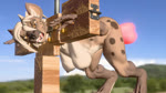 angry anthro arms_tied athletic athletic_female bdsm big_breasts bound breasts dildo dildo_insertion doggystyle duo female from_behind_position male male/female restraints sex sex_toy sex_toy_insertion solo stocks radicull tolseer blender_eevee blender_eevee_next canid canine humanoid hyena mammal 16:9 3d_(artwork) 3d_animation animated blender_(artwork) digital_media_(artwork) no_sound short_playtime webm widescreen