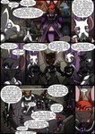 2016 absurd_res amethyst_(kitfox-crimson) anthro bear black_body black_fur blue_eyes bray_(kitfox-crimson) brianna_(kitfox-crimson) cloak clothing colored comic dasyurid dasyuromorph dialogue dialogue_box ear_piercing english_text female fur grey_body grey_fur group hi_res in_our_shadow inside kangaroo kitfox-crimson lady_brushfire_(kitfox-crimson) macropod male mammal marsupial mrs_granite_(kitfox-crimson) murid murine numbat piercing pipa_(kitfox-crimson) purple_cloak purple_clothing quartz_(kitfox-crimson) quoll rat red_body red_fur red_kangaroo rodent speech_bubble text wallaby white_body white_fur