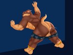 anthro assisted_exposure bodily_fluids cum cum_fart cum_from_ass cum_in_ass cum_inside genital_fluids male muscular muscular_male orgasm pantsing solo spread_legs spreading the_dumbid lifewonders tokyo_afterschool_summoners xolotl_(tas) canid canine canis dobermann domestic_dog mammal pinscher absurd_res hi_res