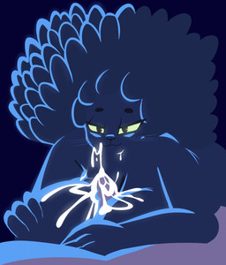 afro anthro bedroom_eyes big_breasts blue_body blue_hair bodily_fluids breast_play breasts cum cum_on_breasts cum_on_face cum_on_penis cumshot duo ejaculation eyelashes female female_anthro genital_fluids genitals green_sclera hair hand_on_own_breast huge_breasts male male/female narrowed_eyes nude nude_anthro nude_female penis seductive sex smile solo_focus titfuck whiskers sweater_pups miyi_(sweater_pups) domestic_cat felid feline felis mammal 2020 hi_res
