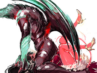asphyxiation bdsm black_hair bodily_fluids choking choking_on_penis clothed clothed_female clothed_male clothed_sex clothing cum cum_in_mouth cum_inside deep_throat dominant dominant_male dress duo ejaculation face_fucking face_mounting featureless_crotch female female_raped footwear forced forced_oral genital_fluids hair helpless high_heels horn horn_grab irrumatio larger_dom larger_male long_hair male male/female male_raping_female muscular muscular_male oral oral_penetration penetration penile penis_in_mouth rape raped_by_monster red_body red_clothing red_dress red_eyes red_skin sex shoes simple_background sitting sitting_on_another sitting_on_breasts sitting_on_chest size_difference sketchy smaller_female submissive submissive_female violence white_background yellow_clothing yellow_footwear yellow_high_heels popisya dota valve akasha_the_queen_of_pain terrorblade demon demon_humanoid humanoid monster monstrous_humanoid 2026 4:3 hi_res