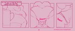 after_vore bodily_fluids female female_pred genital_fluids implied_disposal implied_snuff peeing pink_line_art pink_monochrome pink_text remorse text toilet urine vore watersports funkspunky dolores_(disambiguation) janus_(disambiguation) colored_line_art english_text hi_res monochrome url