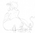 2014 after_sex anal anus big_anus black_and_white breasts bull_(noill) cum cum_in_ass cum_inside cum_on_anus female giant group hair human interspecies macro male mammal monochrome noill ogre original penis plain_background puffy_anus pussy side_boob size_difference sketch straight sweat white_background
Rating: Explicit
Score: 0
User: Bart_Butternut
Date: April 21, 2014