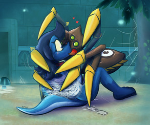 anthro anthro_on_feral anthro_penetrated arms_tied arthropod_webbing bdsm bestiality big_penis blue_body blue_penis blue_scales blush bodily_fluids bondage bound claws cum cum_on_ground dominant dominant_feral dominant_male erection exoskeleton feral feral_penetrating feral_penetrating_anthro forced french_kissing from_front_position genital_fluids genitals glans green_eyes humanoid_genitalia humanoid_penis kissing lotus_position male male/male male_penetrated male_penetrating male_penetrating_male multi_eye penetration penis pink_glans pupils purple_eyes purple_penis rape scales sex submissive submissive_anthro submissive_male web_bondage yellow_body yellow_claws yellow_exoskeleton yellow_sclera ultilix nintendo the_legend_of_zelda ulti_(ultilix) arachnid arthropod lizard reptile scalie skulltula spider 2025