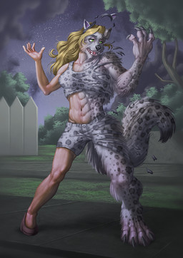 4_toes 5_fingers anthro claws clothing feet female finger_claws fingers grey_claws grey_finger_claws grey_toe_claws inflation paws solo species_transformation spots tearing_clothing toe_claws toes torn_clothing transformation conditional_dnp inert-ren domestic_cat felid feline felis humanoid mammal pantherine tiger werecat werecreature werefelid werefeline