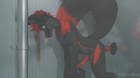 abdominal_bulge anal anal_masturbation anal_penetration animal_genitalia animal_penis anthro balls bodily_fluids dildo dildo_in_ass dildo_insertion dildo_on_wall erection genital_fluids genitals male masturbation nude object_in_ass penetration penis sex_toy sex_toy_in_ass sex_toy_insertion simple_background solo fullforceural canid canine canis mammal wolf 16:9 3d_(artwork) 3d_animation animated digital_media_(artwork) hi_res loop no_sound short_playtime video widescreen