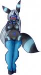 areola big_breasts big_ears black_nose blue_eyes blue_socks blush breasts canine chest_tuft chubby collar dog eeveelution erect_nipples female fur grey_hair hair long_hair mammal nintendo nipples open_mouth plain_background pokémon pussy shiny_pokémon socks solo tehbuttercookie tuft umbreon video_games white_background white_nipples wide_hips
Rating: Explicit
Score: 7
User: Z-cat8
Date: April 11, 2014