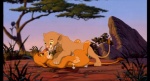 africa bodily_fluids canon_couple cum digitigrade duo female feral feral_on_feral flower genital_fluids male male/female open_mouth paws plant quadruped rape_face rock screencap surprise tail young young_feral unknown_artist disney the_lion_king nala_(the_lion_king) simba_(the_lion_king) felid lion mammal pantherine