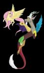 2014 alpha_channel antler blue_eyes cutie_mark discord_(mlp) draconequus equine fangs female fluttershy_(mlp) flying friendship_is_magic hair horn male mammal my_little_pony pegasus pink_hair plain_background red_eyes sugarcup transparent_background wings
Rating: Safe
Score: 7
User: 2DUK
Date: April 17, 2014