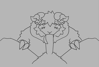 anthro bent_over big_penis blinking blush breasts butt cheek_tuft deep_throat duo facial_tuft fellatio female female_penetrated first_person_view fur genitals hooves horn humanoid_genitalia humanoid_penis long_tongue looking_at_viewer male male/female mane oral oral_penetration penetration penile penis sex smile smiling_at_viewer spread_legs spreading tongue tuft wool_(fur) wool_hair r0sev rose_(r0sev) bovid caprine mammal sheep animated frame_by_frame no_sound short_playtime video nonbinary_(lore)