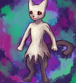 3_fingers 3_toes ambiguous_gender anthro biped feet fingers front_view red_eyes solo standing toes unknown_artist compression_artifacts hi_res source_request