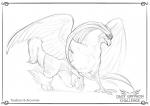 alternate_form alternate_species ambiguous_gender arcanine avian digital_media_(artwork) english_text feathered_wings feathers feral generation_1_pokemon gryphon gryphonification mythological_avian mythological_creature mythology nintendo pechschwinge pidgeot pokemon pokemon_(species) sketch solo tail text wings