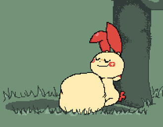 :3 against_natural_surface against_surface against_tree ambiguous_anthro ambiguous_gender ambiguous_pred ambiguous_prey anthro anthro_pred belly belly_rub big_belly big_ears black_nose black_sclera blinking bloated cheek_spots closed_smile day digestion_noises dot_nose ear_flick eyes_closed face_imprint featureless_feet featureless_hands feet frown fully_inside fur grass grass_field hand_behind_head hand_behind_own_head hand_imprint hand_on_belly hand_on_own_belly huge_belly imprint leaning leaning_backward leaning_on_tree long_ears looking_at_belly looking_at_own_belly looking_at_self looking_down looking_down_at_belly looking_down_at_self monotone_belly mouth_closed multicolored_body multicolored_fur nature_background one_ear_up one_eye_closed outside plant raised_head reclining red_body red_ears red_fur red_hands red_tail relaxing rubbing_own_belly rumbling_stomach same_size_vore satisfied semi-anthro short_tail side_mouth side_view sitting sitting_on_ground smile smiling_eyes soft_vore solo stretchy_bulge struggling struggling_prey tail tan_arms tan_belly tan_body tan_face tan_feet tan_fur tan_legs tree two_tone_arms two_tone_body two_tone_fur unseen_prey unwilling_prey vore white_eyes wide_hips meatcanister third-party_edit nintendo pokemon generation_2_pokemon generation_3_pokemon mammal pichu plusle pokemon_(species) rodent 2026 2d_animation animated digital_media_(artwork) english_description frame_by_frame full-length_portrait loop pixel_(artwork) pixel_animation portrait short_playtime sound sound_edit video