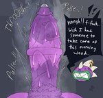 anthro big_penis bodily_fluids clenched_teeth crotch_tuft cutaway dialogue first_person_view genital_fluids genitals huge_penis hyper hyper_genitalia hyper_penis leaking_precum male markings medial_ring motion_lines multicolored_body multiple_piercings musk musk_clouds musky_penis penis piercing plant precum profanity pubes purple_body sharp_teeth simple_background solo sound_effects spikes spikes_(anatomy) spots spotted_markings steam sweat sweaty_genitalia sweaty_penis teeth text thorns throbbing throbbing_penis tuft two_tone_body vein k1o_gl1x electronic_arts plants_vs._zombies popcap_games blake_(k1o_gl1x) chomper_(pvz) elemental_creature flora_fauna english_text hi_res