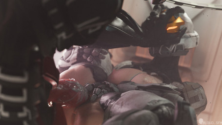 4_fingers animal_genitalia animal_penis armor bottomless bottomless_female bottomless_human breasts clothed clothing duo exposed_breasts faceless_character faceless_female faceless_human female female_human female_penetrated fingering fingering_self fingers genitals hand_on_face head_grab headgear helmet human_focus human_penetrated interspecies knot knotted_penis light_body light_skin male male/female male_penetrating male_penetrating_female male_penetrating_human masturbation penetration penile penile_penetration penis penis_in_vagina pink_penis sex vaginal vaginal_fingering vaginal_penetration vulva xenophilia silent_sfm halo_(series) microsoft xbox_game_studios alien human mammal sangheili 16:9 3d_(artwork) colored digital_media_(artwork) hi_res widescreen