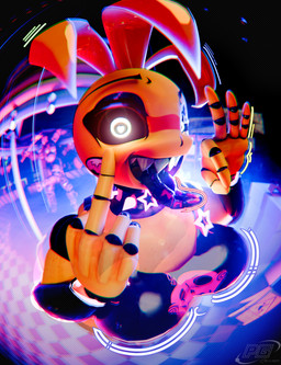 alternative_fashion beakless big_breasts big_tongue black_sclera blonde_hair bodily_fluids breasts clothing collar dripping endoskeleton eyelid_pull eyelid_pull_taunt eyeshadow fangs fellatio_gesture female fingers fur gesture glowing glowing_clothing glowing_eyes goth hair hand_gesture huge_breasts long_tongue machine makeup making_faces metal_tongue metallic_body middle_finger neon_lights robotic saliva saliva_drip saliva_on_tongue saliva_string sharp_fangs sharp_teeth shirt solo star suggestive suggestive_gesture tank_top teeth tongue tongue_fetish tongue_out topwear white_eyes wide_hips y2k_(fashion) y2k_(graphic_design) yellow_body yellow_fur polygone_arts justminkov_(modeler) five_nights_at_freddy's five_nights_at_freddy's_2 scottgames toy_chica_(fnaf) animate_inanimate animatronic avian humanoid hybrid robot robot_humanoid 2026 3d_(artwork) absurd_res alternate_version_at_source blender_(artwork) digital_media_(artwork) hi_res