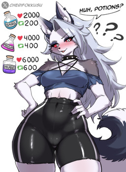 Rating: q
ID: 5693532
Date: 2025-07-08 00:48:04 -0400
Status: active
Score: 90
absurd_res anthro avoid_posting blush bodily_fluids bottomwear breasts cherifokkusu clothing collar crop_top female hand_on_hip helluva_boss hi_res loona_(helluva_boss) low-angle_view nails nipple_outline occult_symbol open_mouth pentagram potion potion_bottle red_sclera retweet retweet_goal shirt shorts small_breasts small_waist solo spandex spandex_shorts speech_bubble spiked_collar spikes sportswear sweat sweatdrop symbol thick_thighs tight_bottomwear tight_clothing tight_shorts topwear wide_hips post #5693532